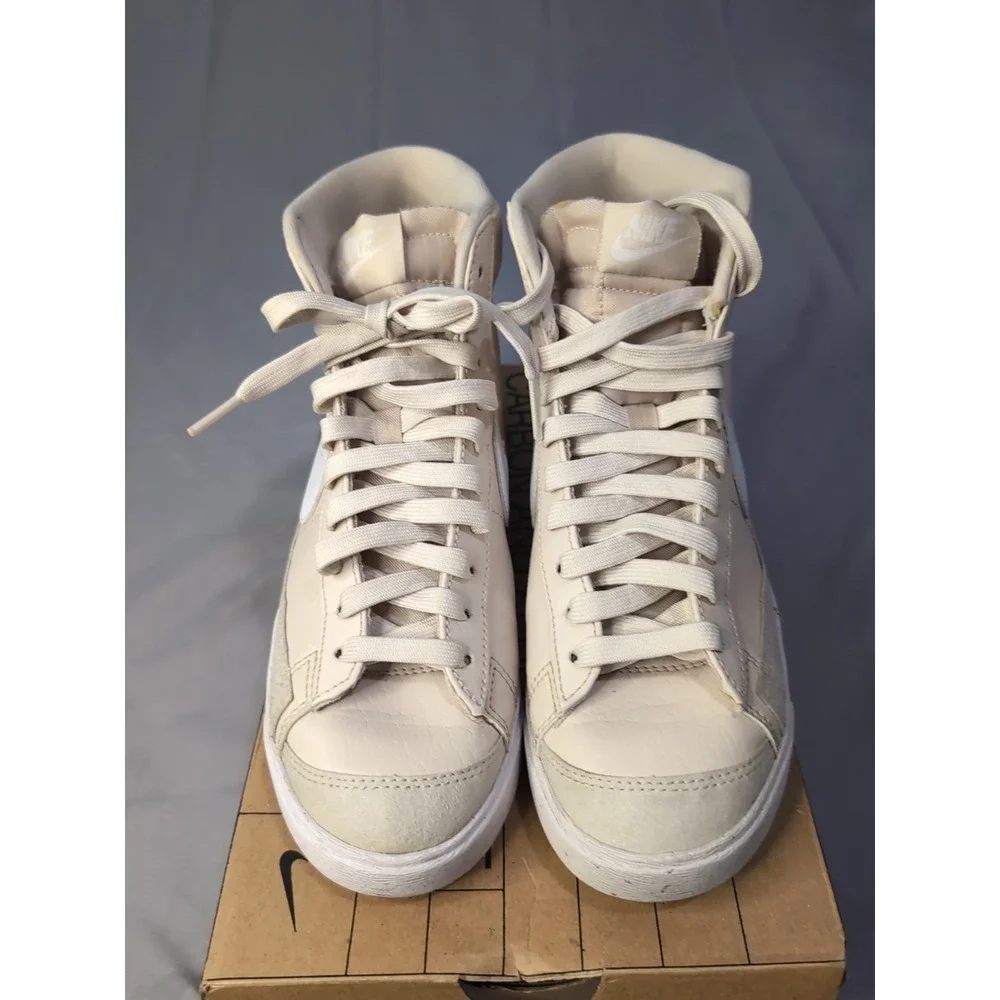 Nike Blazer Mid 77 Next Nature Womens 7.5 Sail White DQ4124-100 High Top Sneaker